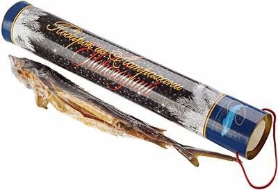 Тубус Новогодний "Подарок из Астрахани"  1шт-1}