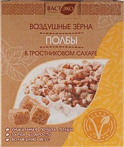 Воздушные зерна из полбы в тростниковом сахаре 170г