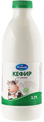 Кефир Молком 3,2% жир., 950г купить в Москве с доставкой на дом от ...