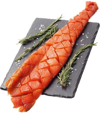 Нерка холодного копчения филе на коже ~400г-0}