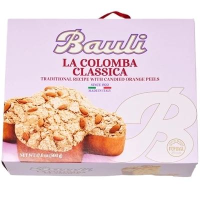 Кекс с цукатами и миндалем La Colomba Bauli 500г-1}