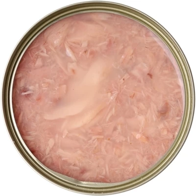 Тунец рубленый натуральный Вкусные консервы 185г-1}