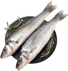 Сибас средиземноморский охлажденный ~710г