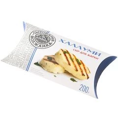 Сыр Халлуми полутвердый для жарки Волжанка 200г