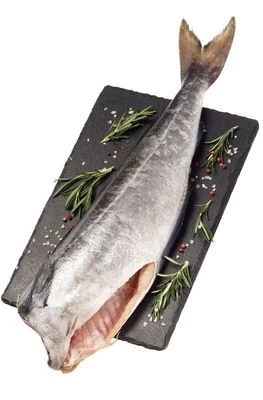 Сайда дикая мурманская потрошеная без головы ~850г-0}