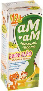 Бифилайф яблоко-банан 2,5% жир., 210г