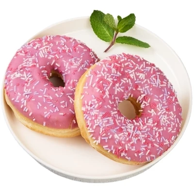 Донат глазированный Ягодный микс Деликатеска 140г-0}