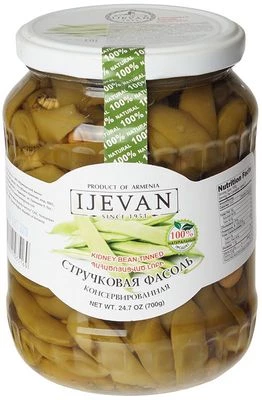Стручковая фасоль консервированная 700г-0}