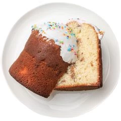 Кулич Пасхальный с творогом белый Деликатеска 400г