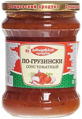 Соус томатный по-грузински Давыдовский продукт 460г-0}