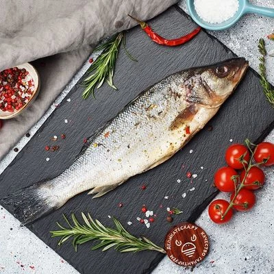 Сибас в масле Конфи от Шефа ручная работа авторский рецепт Деликатеска ~350г-0}