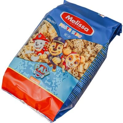 Паста детская Щенячий патруль из твердых сортов пшеницы группы А Melissa Греция 500г-1}