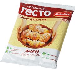 Тесто слоеное дрожжевое 500г
