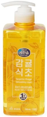 Cредство для мытья посуды, овощей и фруктов 3 в 1 Мандариновый уксус 700мл-0}