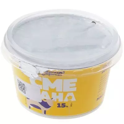 Сметана Сернур 15% жир. 180г купить в Москве с доставкой на дом от ...