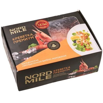 Креветки гребенчатые приморские Ботан 15/20 500г-1}