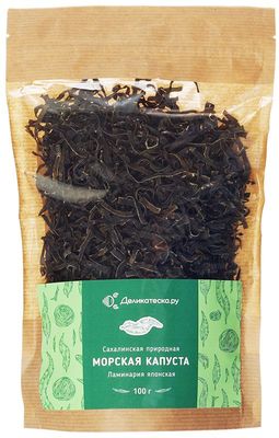 Морская капуста Ламинария японская 100г-0}