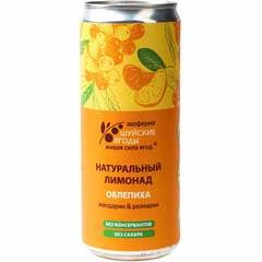 Лимонад натуральный без сахара Экоферма Облепиха/мандарин/розмарин 330мл