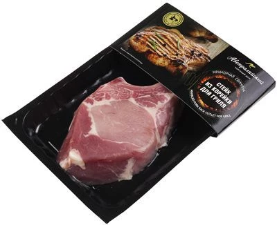 Свинина мраморная стейк из корейки 300г-1}
