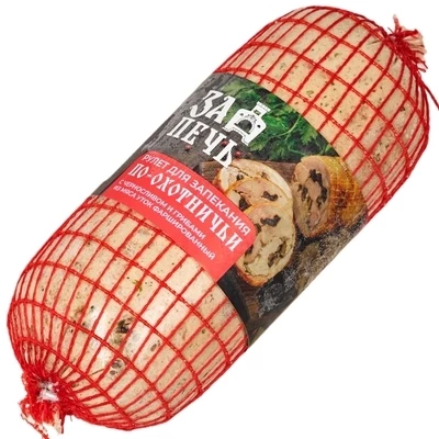 Рулет для запекания из мяса утки фаршированный черносливом и грибами по-Охотничьи 800г-1}