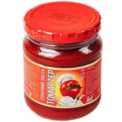 Томатная паста ТОМАСТЕР Цин-Каз Казахстан 270г-0}