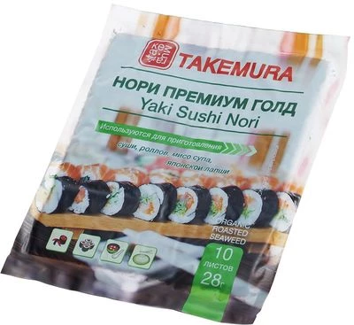 Водоросли Нори Премиум Голд 28г-1}