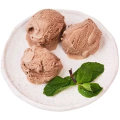 Мороженое пломбир шоколадный 15% жир. Зелёна Бурёна 500г 