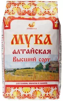 Мука пшеничная Алтайская Высший сорт ГОСТ 2кг - купить в Москве по ...