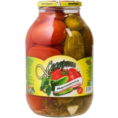 Маринованные овощи Ассорти №2 Лучшие рецепты 2л-0}