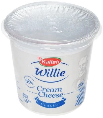 Сыр сливочный Cream cheese мягкий 69% жир. 1.5кг-0}