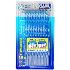 Зубная нить тройная Clinica Lion 30шт