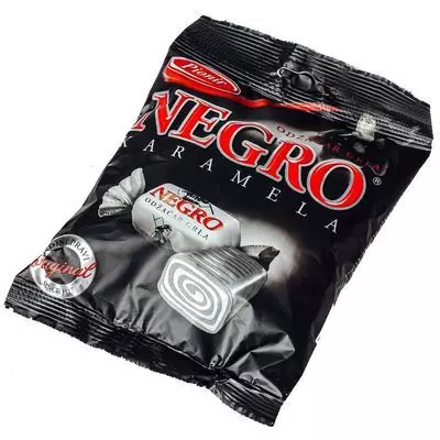 Конфеты жевательные Negro Karamela 100г - купить в Москве по выгодной ...