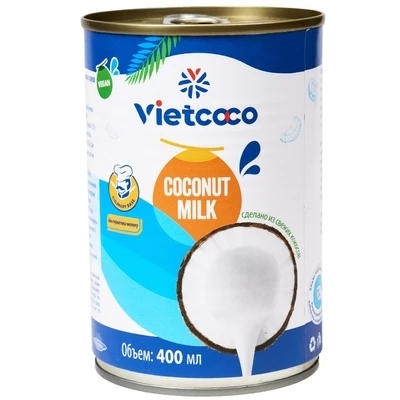 Кокосовое молоко Vietcoco Вьетнам 400мл-0}