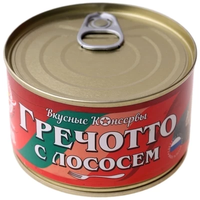 Гречотто с лососем Вкусные консервы 240г-0}