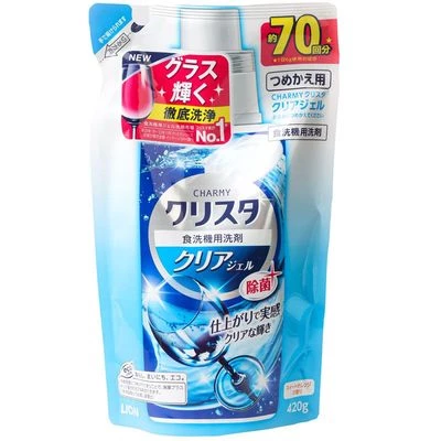 Гель для посудомоечных машин Cristal с ароматом апельсина Япония 420г-0}