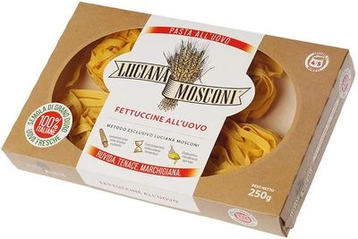 Макаронные изделия Fettucini All`Uovo яичные 250г-1}