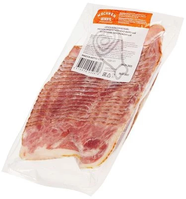 Бекон Классический варено-копченый 500г-1}