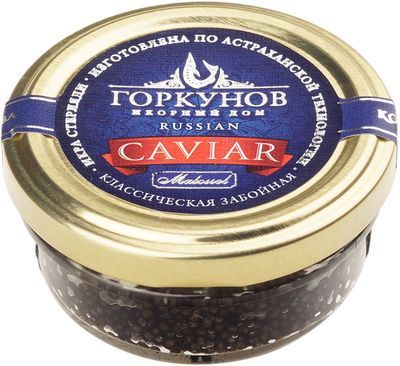 Икра черная стерляжья 50г