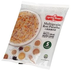 Лепешки Роти Парата с мультизлаками Spring Home Сингапур 325г