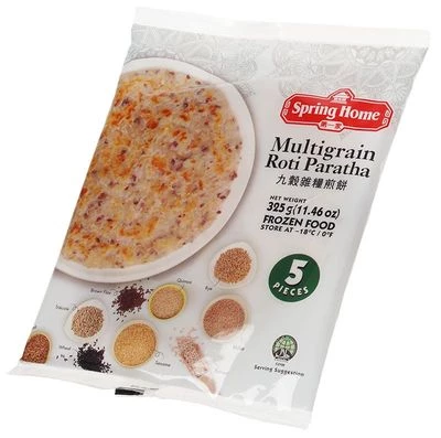 Лепешки Роти Парата с мультизлаками Spring Home Сингапур 325г-1}