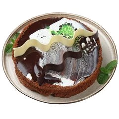 Торт Два шоколада лайт Деликатеска 755г