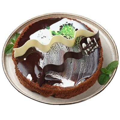 Торт Два шоколада лайт Деликатеска 755г -0}