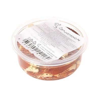 Томаты вяленые фаршированные сливочным сыром 200г-1}