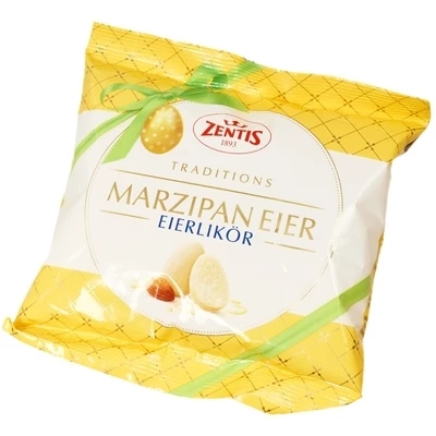 Марципановые яйца с яичным ликером Zentis Германия 125г-1}