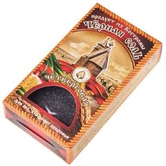 Черная соль пищевая Четверговая 100г 