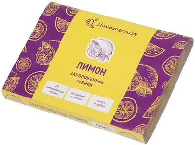 Кубики замороженные лимон 80г-0}