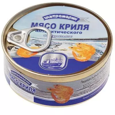 Мясо криля консервированное 105г - купить в Москве по выгодной цене в ...