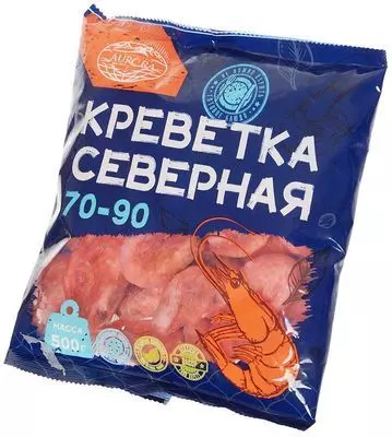 Креветка северная Nord Pilgrim 70/90+ 500г - купить в Москве по ...