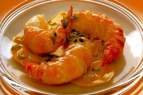 Пикантные тигровые креветки