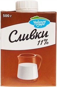 Сливки 11% жир., 500мл